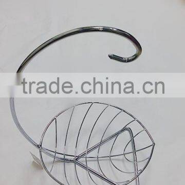 chrome Iron fruits basket racks with banana holder                        
                                                Quality Choice