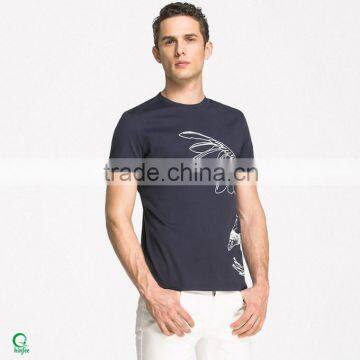 STM041 Men's Custom Design Screen Printed T Shirt Wholesale China