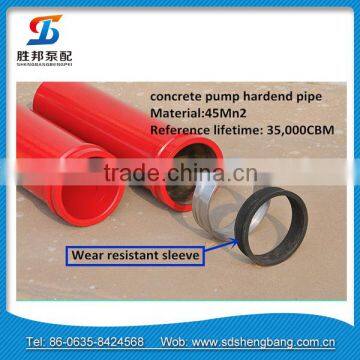 Hot Sale 45Mn2 Concrete Pump Hardened Pipe