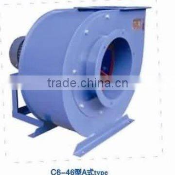 C6-46 centrifugal fan for extraction dust/high pressure centrifugal fan/factory ventilation blower fan/ventilator