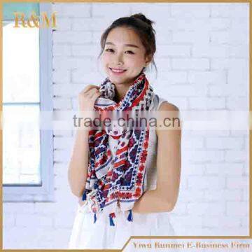 Professional Factory Supply Women Muslim Scarf Wide Shawls photo-2