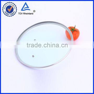flat tempered glass lid