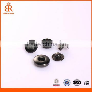 Brass snap button fastener snap button for jacket decorative buttons for clothing