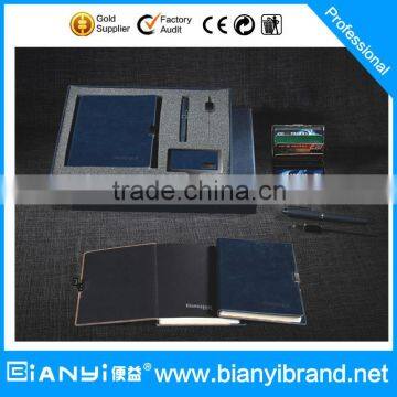 Pu leather gift set notebook, business gift set, designed according to your