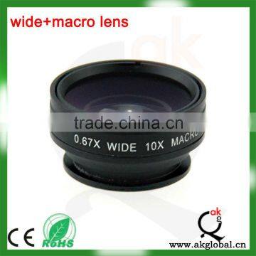 Mobile Phone Zoom Lens 10x Macro Lens no Dark Corner Shadow Wide-angle Lens for Iphone Samsung Htc Xiaomi photo-4