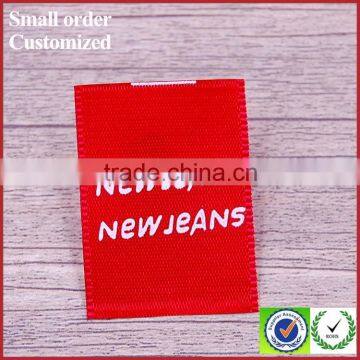 Custom new red washable flexo cards heat transfer printing label