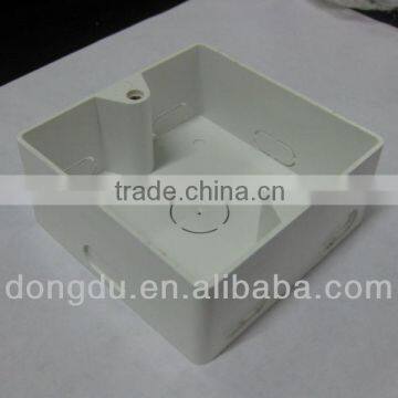 Network RJ45 Back Plate Wall Mount box 86*86mm