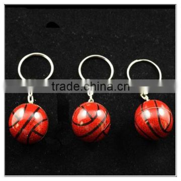 new custom promotion basketball keychain