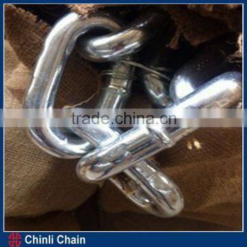 Normal Welded Point Galvanized Industrial Chain,Korean Standard Zinc Plated Iron Link Chain