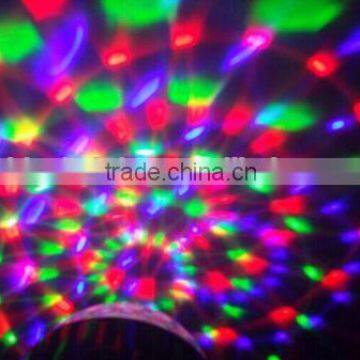 Mini RGB 3W LED Projector DJ Lighting Light Dance Disco Crystal Magic Ball Bar Party Xmas Effect Stage Lights Show