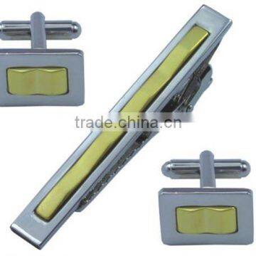 fashion metal tie clip&cufflink