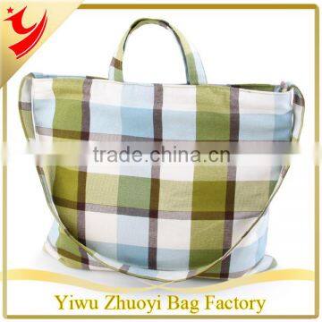 ZY-125 Factory customized cotton tote bag with shoulder strap