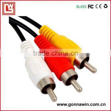 USB to Stereo Cable/USB TO RCA CABLE/USB TO 3 RCA CABLE