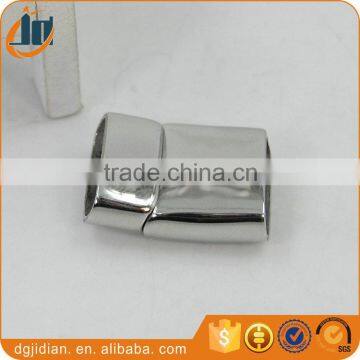 Wholesale stainless steel magnetic clasp for leather bracelet