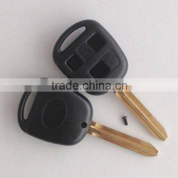 Remote car key shell 3 button for TOYOTA car keys