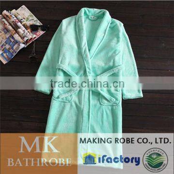 Sherpa Fleece 100% Polyester Bathrobe photo-2