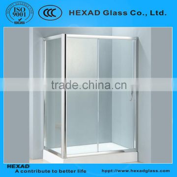 SQUARE GLASS SHOWER Room// PERSONAL CUSTOMIZE//HEXAD GLASS &HEXAD INDUSTRIES