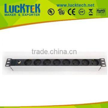 19" 1.0U Demark type PDU extension socket