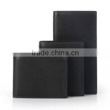 man leather travel wallet