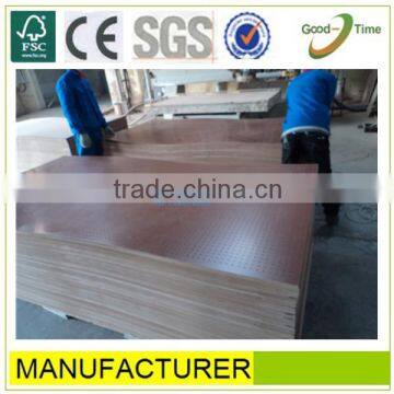 maple melamined high quality MDF melamine mdf peg board,melamine mdf peg board sale