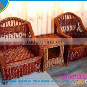 Garden Home Decorative Willow Furniture Table and Seats