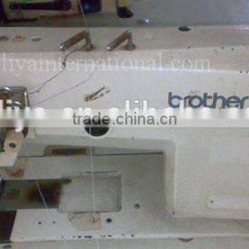 BROTHER 845 used second hand 2nd old industrial double needle sewing machine