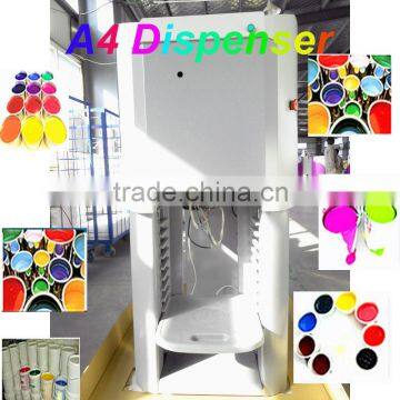 A2 0.077ml accuracy paint color tinter/A4 600ML colorant sequential dispenser