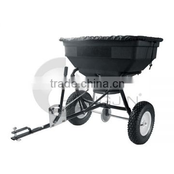 60 Liter Garden Adjustable Handle Tow-Behind Spreaders