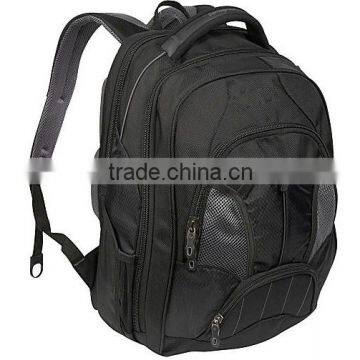 black backpack with computer compartment
