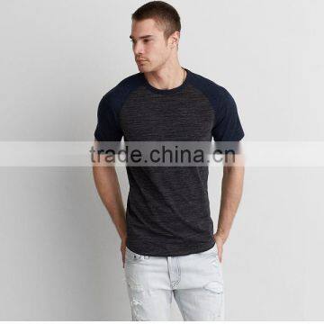 Customized Blank Mens two tone T-shirts Wholesale