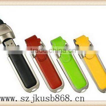 Promotion Top Quality Usb in Leather