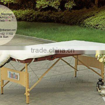 Fleece pad set for massage table for spa, beauty salon,2pcs