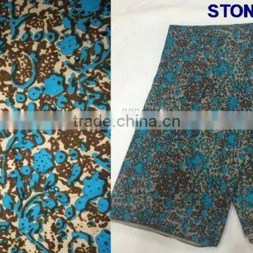 STONE-1010 (13)different color design African wax with stone wax fabric