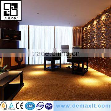 Entertainment Usage New Environmentally friendly Best Selling PVC 3D wall panel