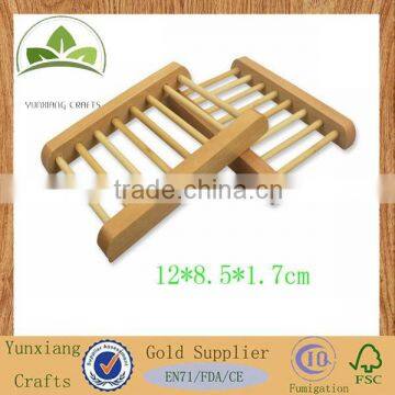 natural bamboo / wood bamboo bathroom soap holder