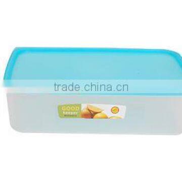 Plastic Food Container can use microwave with PE lid BPA FREE