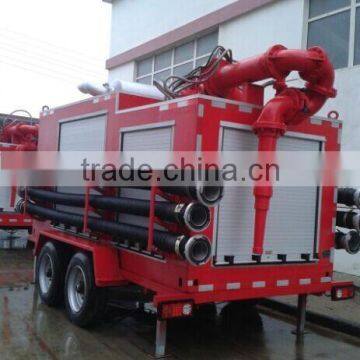 Containerized fifi system 1800m3/h portable type fire fighting system