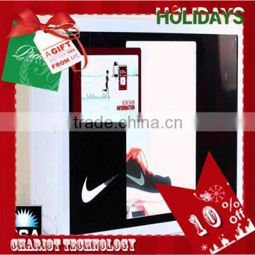 ChariotTech wholesale christmas decorations transparent oled box for advertising/Exhibition with best price in China