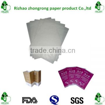 polyethlene coated/ coating disposable paper for air sickness bag/waste bag