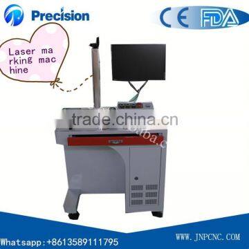 Service supremacy fiber laser marking machine for processing computer accessories JPF-10W