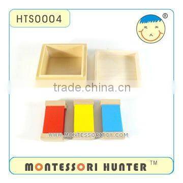 Beechwood Color Tablets (1st Box), Montessori Toys 477 items, High quality and green equipment.