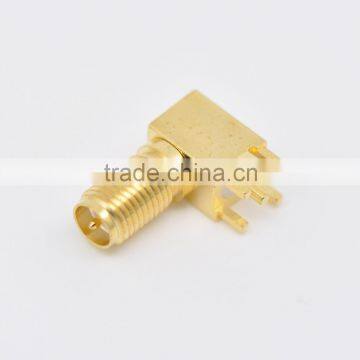 ESA-0803 R/A SMA female for pcb RF connector RP SMA pcb connector