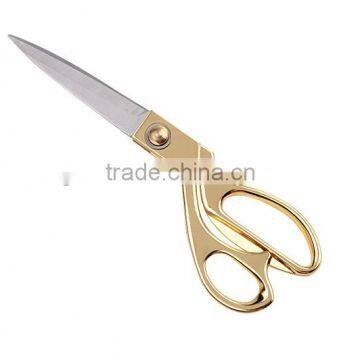 10 1/2" Professional tailor scissors with gold-painted handle HA013