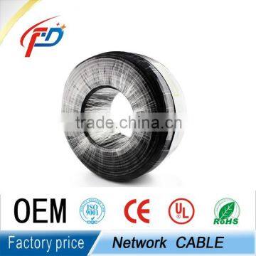 2/4 cores outdoor waterproof telephone cable 100m/roll