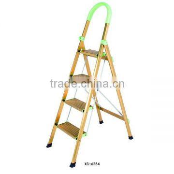 Unique Golden Aluminium Step Ladder XC-6254