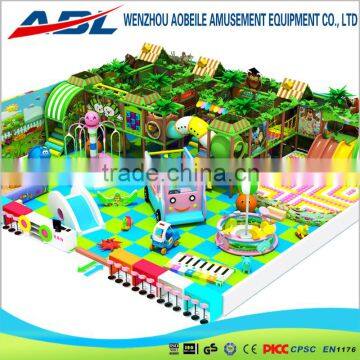 Leading technology newest design Kids plastic playground equipment indoor