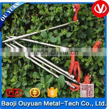 titanium tent poles