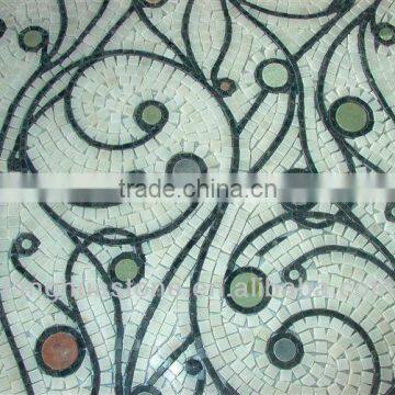 Art mosaic wall tile for bathroom