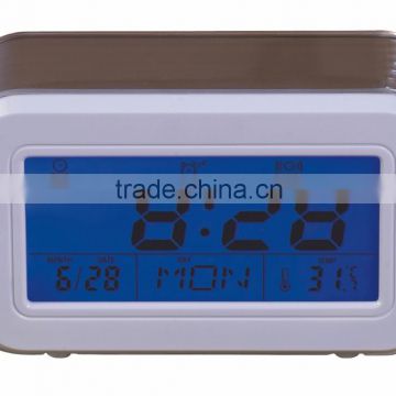 LCD Talking Alarm Clock with Calendar