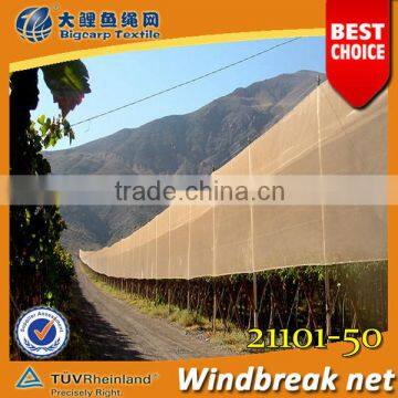 HDPE High Tensile Windbreak Shade Netting For Harbor and Building